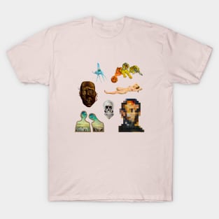 Salvador Dalí Sticker Pack T-Shirt